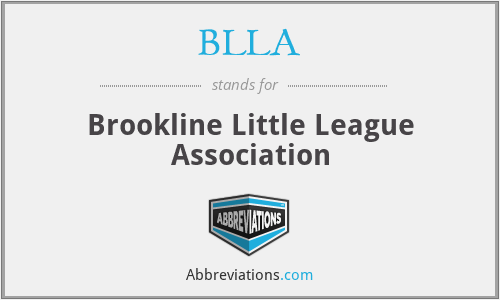 BLLA - Brookline Little League Association