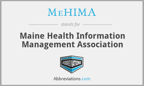 MeHIMA - Maine Health Information Management Association