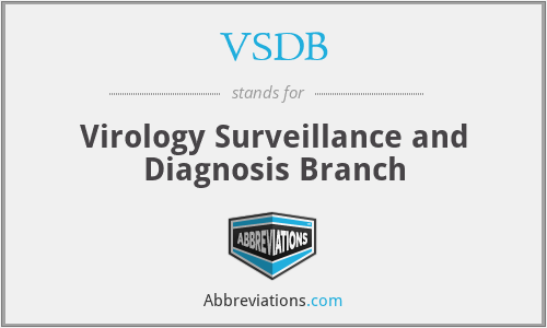 VSDB - Virology Surveillance and Diagnosis Branch