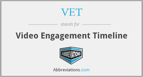VET - Video Engagement Timeline
