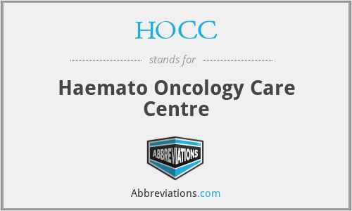 HOCC - Haemato Oncology Care Centre