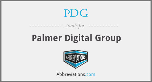 PDG - Palmer Digital Group