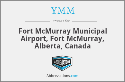 YMM - Fort McMurray Municipal Airport, Fort McMurray, Alberta, Canada