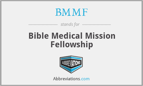 BMMF - Bible Medical Mission Fellowship