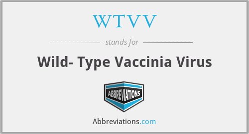 WTVV - Wild- Type Vaccinia Virus