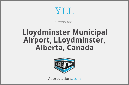 YLL - Lloydminster Municipal Airport, LLoydminster, Alberta, Canada