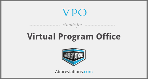 VPO - Virtual Program Office
