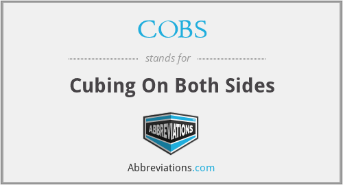 COBS - Cubing On Both Sides