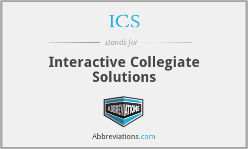 ICS - Interactive Collegiate Solutions