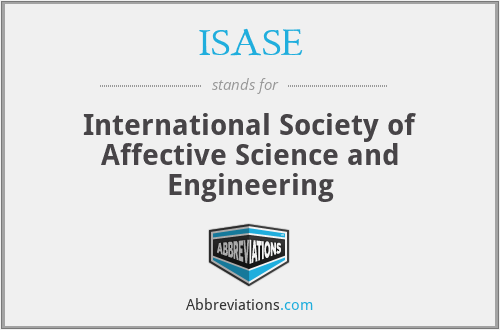 ISASE - International Society of Affective Science and Engineering