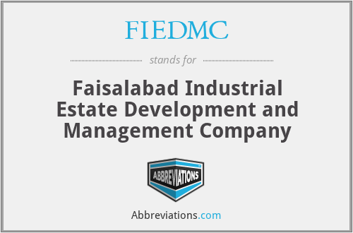 FIEDMC - Faisalabad Industrial Estate Development and Management Company