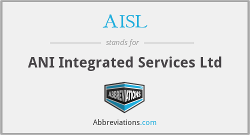 AISL - ANI Integrated Services Ltd