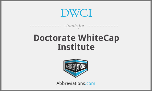 DWCI - Doctorate WhiteCap Institute