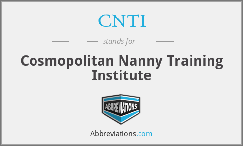 CNTI - Cosmopolitan Nanny Training Institute