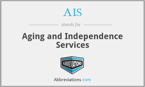 AIS - Aging and Independence Services