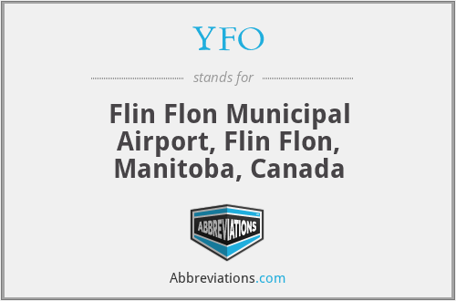 YFO - Flin Flon Municipal Airport, Flin Flon, Manitoba, Canada