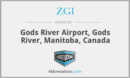 ZGI - Gods River Airport, Gods River, Manitoba, Canada