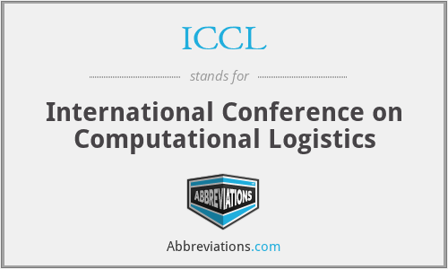 ICCL - International Conference on Computational Logistics