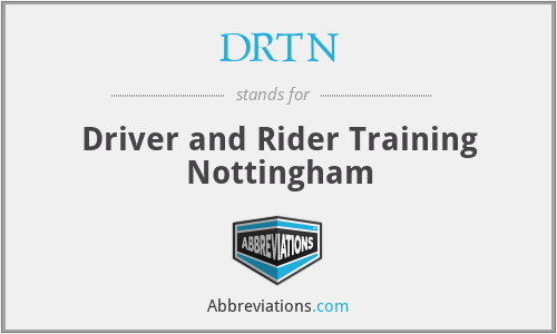 DRTN - Driver and Rider Training Nottingham