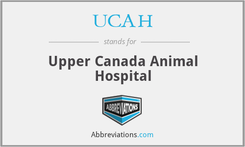 UCAH - Upper Canada Animal Hospital