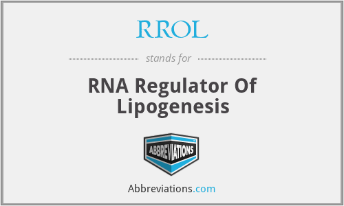 RROL - RNA Regulator Of Lipogenesis