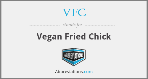 VFC - Vegan Fried Chick