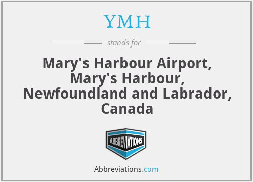 YMH - Mary's Harbour Airport, Mary's Harbour, Newfoundland and Labrador, Canada