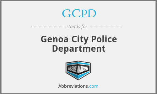 GCPD - Genoa City Police Department