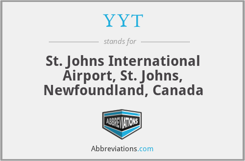 YYT - St. Johns International Airport, St. Johns, Newfoundland, Canada