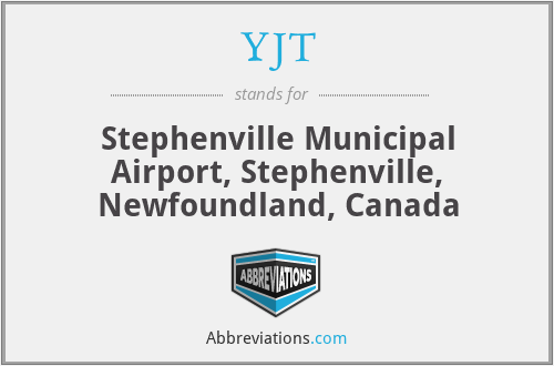 YJT - Stephenville Municipal Airport, Stephenville, Newfoundland, Canada