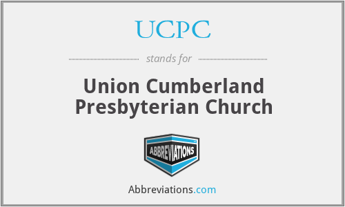 UCPC - Union Cumberland Presbyterian Church