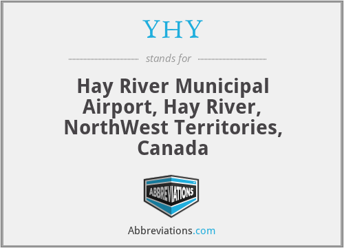 YHY - Hay River Municipal Airport, Hay River, NorthWest Territories, Canada
