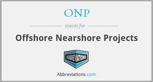ONP - Offshore Nearshore Projects