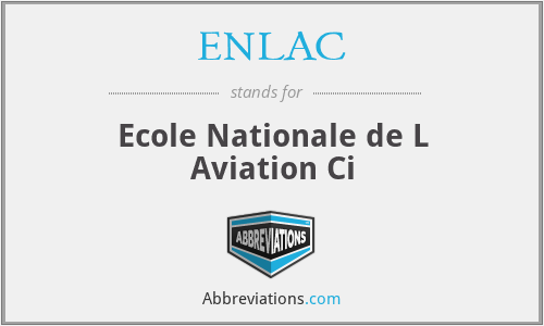 ENLAC - Ecole Nationale de L Aviation Ci