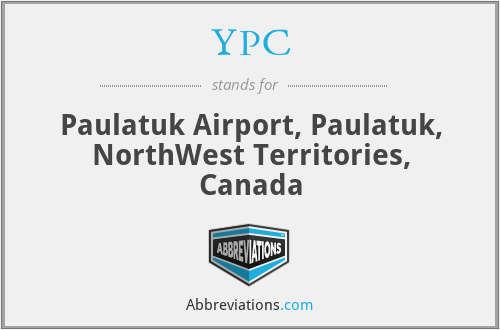 YPC - Paulatuk Airport, Paulatuk, NorthWest Territories, Canada