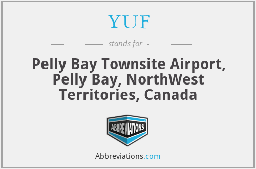 YUF - Pelly Bay Townsite Airport, Pelly Bay, NorthWest Territories, Canada
