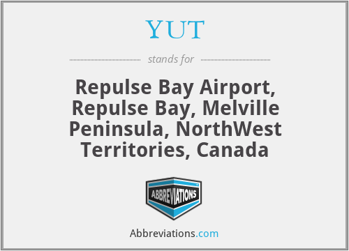YUT - Repulse Bay Airport, Repulse Bay, Melville Peninsula, NorthWest Territories, Canada