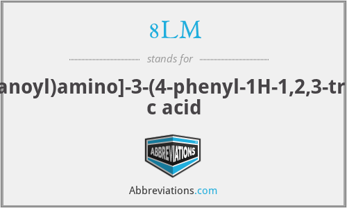 8LM - 2,6-anhydro-3,5-dideoxy-5-[(2-methylpropanoyl)amino]-3-(4-phenyl-1H-1,2,3-triazol-1-yl)-D-glycero-D-galacto-non-2-enoni c acid