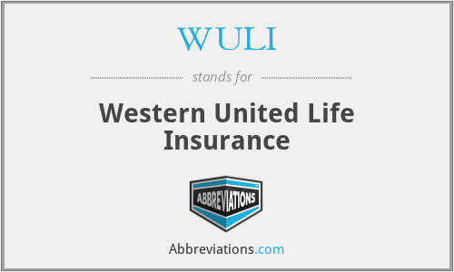 WULI - Western United Life Insurance
