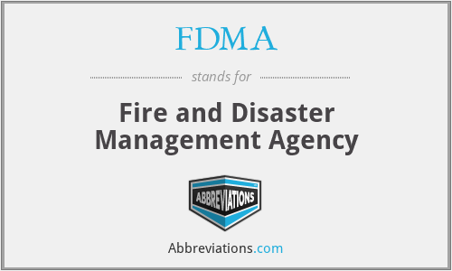 FDMA - Fire and Disaster Management Agency