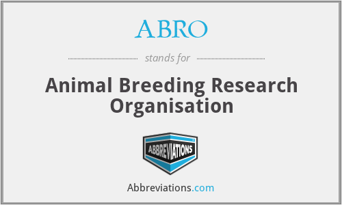 ABRO - Animal Breeding Research Organisation