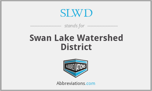 SLWD - Swan Lake Watershed District