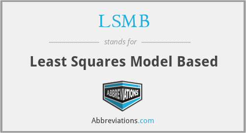 LSMB - Least Squares Model Based