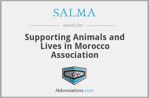 SALMA - Supporting Animals and Lives in Morocco Association