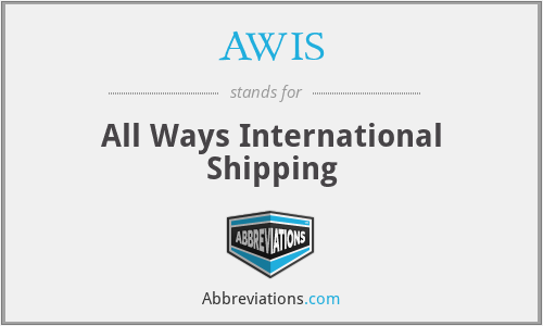 AWIS - All Ways International Shipping