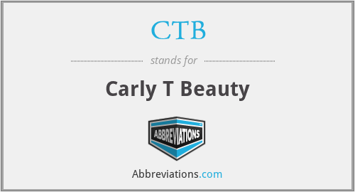 CTB - Carly T Beauty