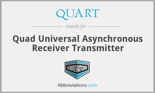 QUART - Quad Universal Asynchronous Receiver Transmitter