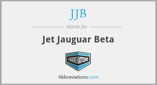 JJB - Jet Jauguar Beta