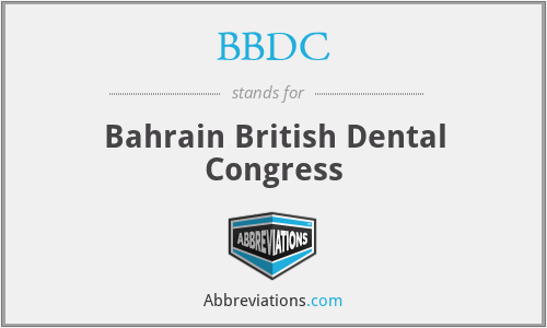 BBDC - Bahrain British Dental Congress