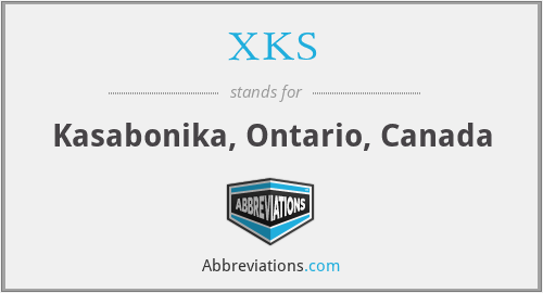 XKS - Kasabonika, Ontario, Canada